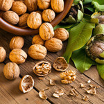Walnuts in Container